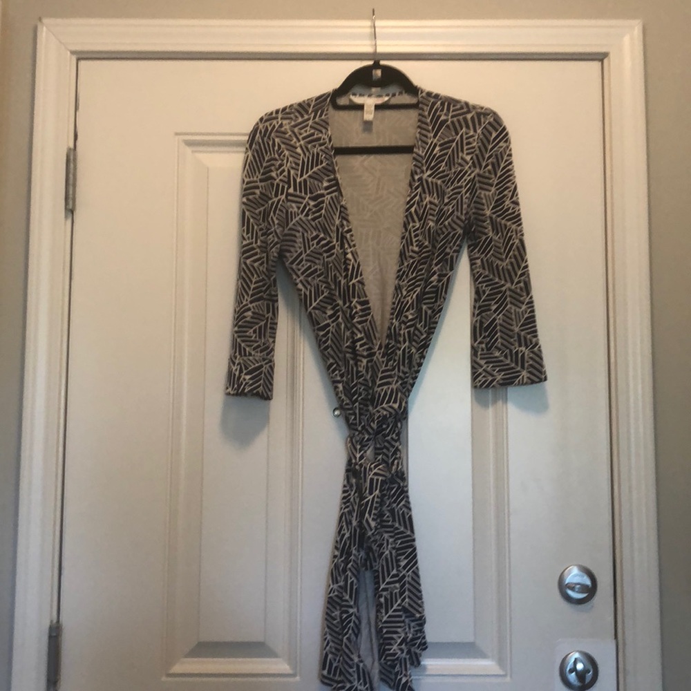 DVF wrap dress